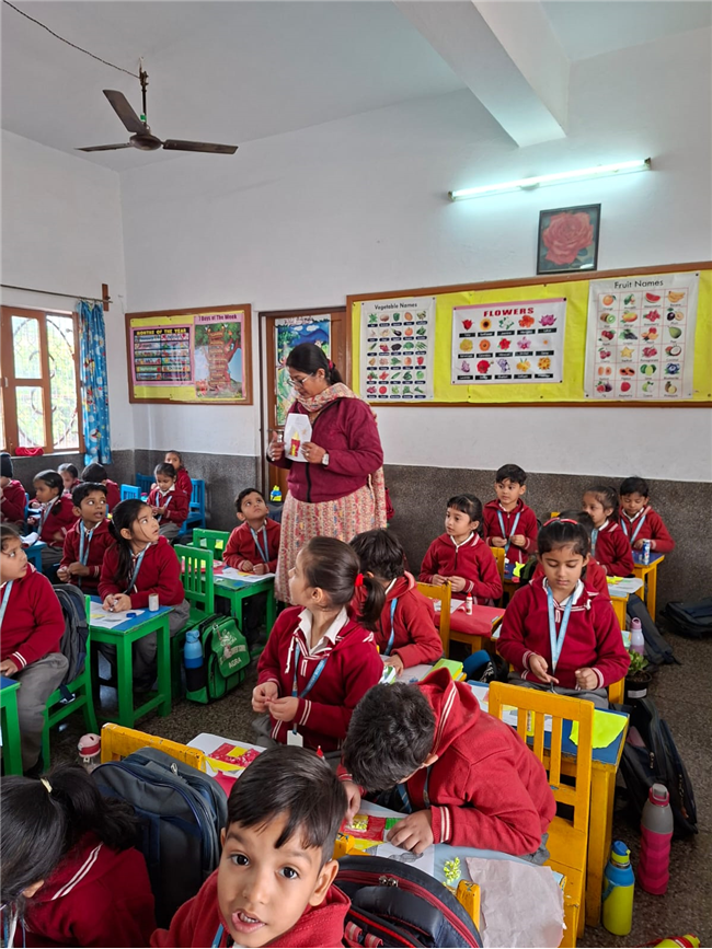 PAPER CRUSHING ACTIVITY OF CLASS UKG