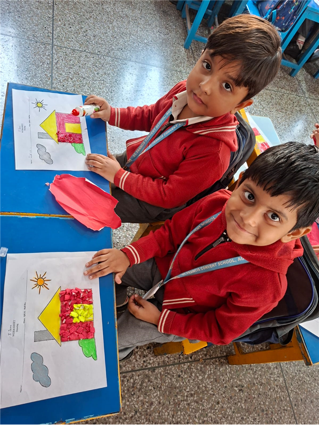 PAPER CRUSHING ACTIVITY OF CLASS UKG