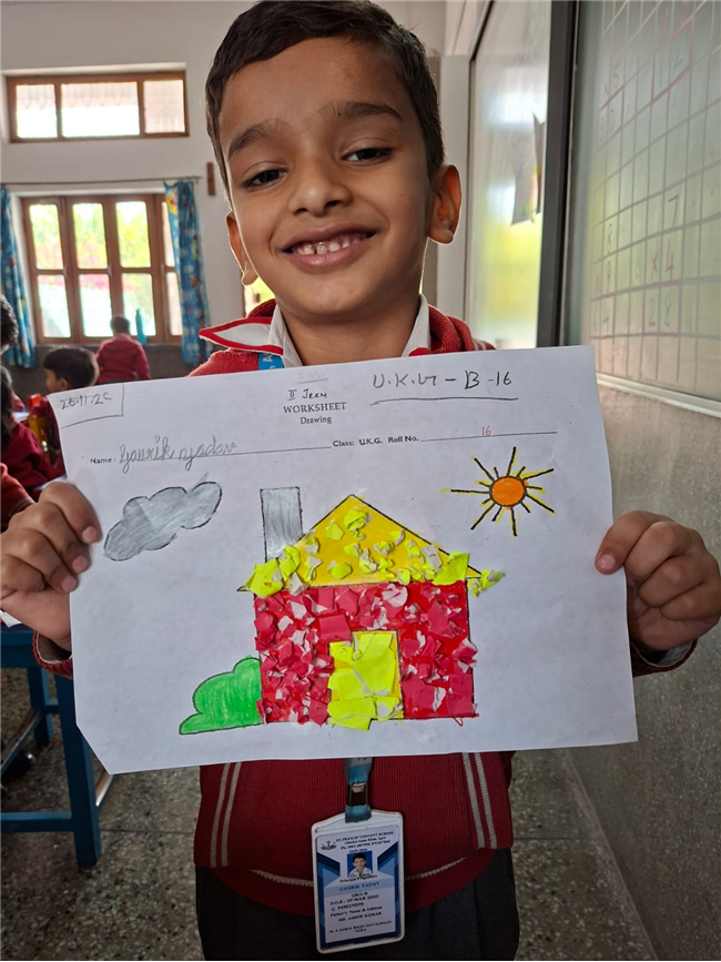 PAPER CRUSHING ACTIVITY OF CLASS UKG