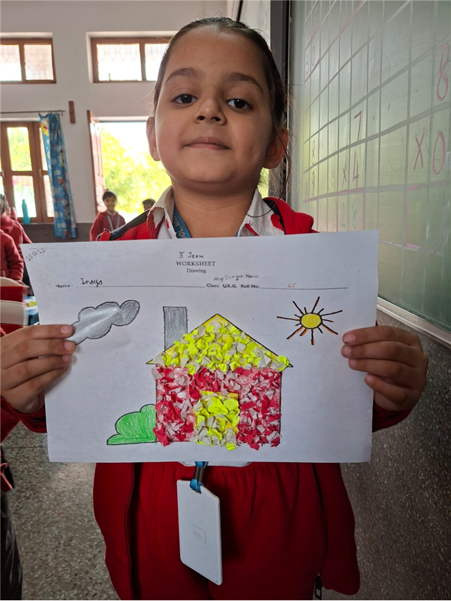 PAPER CRUSHING ACTIVITY OF CLASS UKG