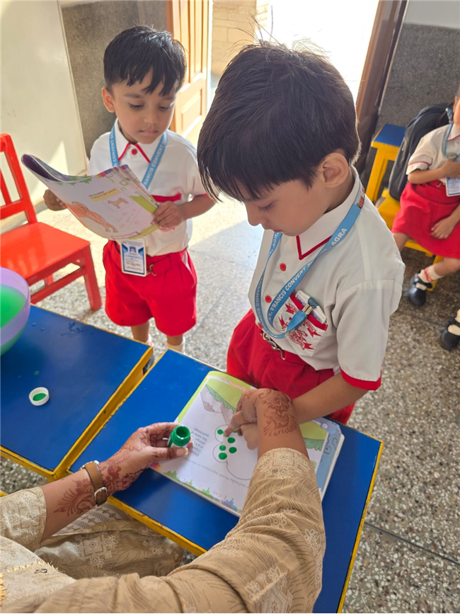 THUMB IMPRESSION ACTIVITY  FOR CLASS NURSERY