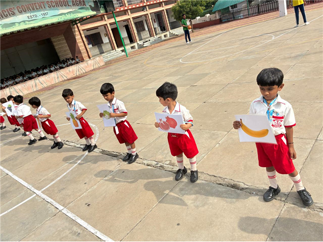 MATCHING THE FRUITS AND VEGETABLES ACTIVITY