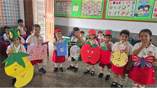 Hindi Recitation Competition For Classes Nursery To UKG