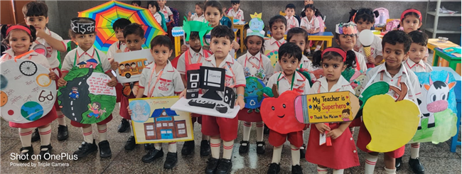 Hindi Recitation Competition For Classes Nursery To UKG