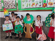 Hindi Recitation Competition For Classes Nursery To UKG