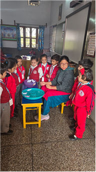 Art-integrated activities for class Nursery