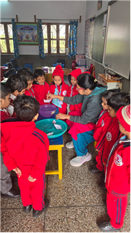 Art-integrated activities for class Nursery