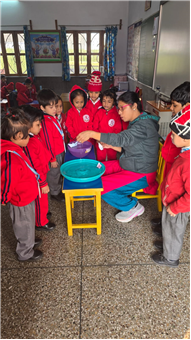 Art-integrated activities for class Nursery