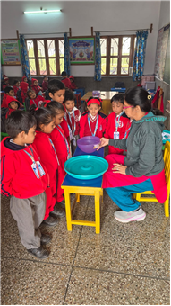 Art-integrated activities for class Nursery