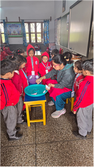 Art-integrated activities for class Nursery