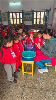 Art-integrated activities for class Nursery