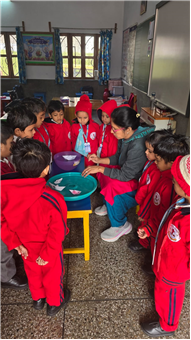 Art-integrated activities for class Nursery