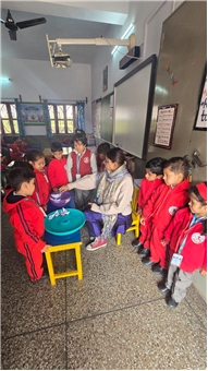 Art-integrated activities for class Nursery