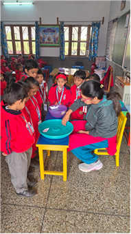 Art-integrated activities for class Nursery