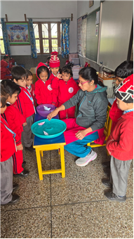 Art-integrated activities for class Nursery