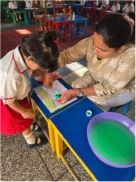 THUMB IMPRESSION ACTIVITY  FOR CLASS NURSERY