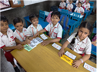 Rhyming words Activity of Class UKG