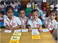 Rhyming words Activity of Class UKG