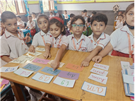 Rhyming words Activity of Class UKG