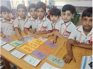 Rhyming words Activity of Class UKG