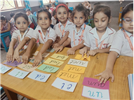Rhyming words Activity of Class UKG