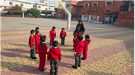 NURSERY AND LKG THROW AND CATCH ACTIVITY