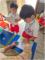 THUMB IMPRESSION ACTIVITY  FOR CLASS NURSERY