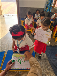 THUMB IMPRESSION ACTIVITY  FOR CLASS NURSERY