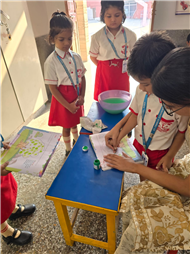 THUMB IMPRESSION ACTIVITY  FOR CLASS NURSERY