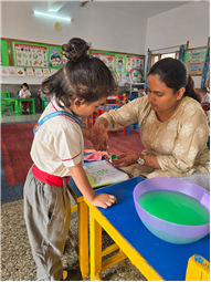 THUMB IMPRESSION ACTIVITY  FOR CLASS NURSERY