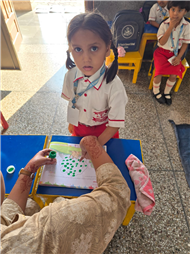 THUMB IMPRESSION ACTIVITY  FOR CLASS NURSERY