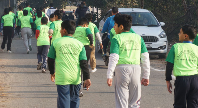 30th January, 2020-CROSS COUNTRY RACE FOR (SUB JUNIOR BOYS & GIRLS)