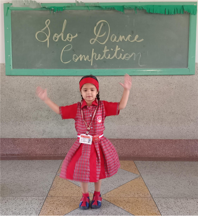 Dance competition - Nursery students
