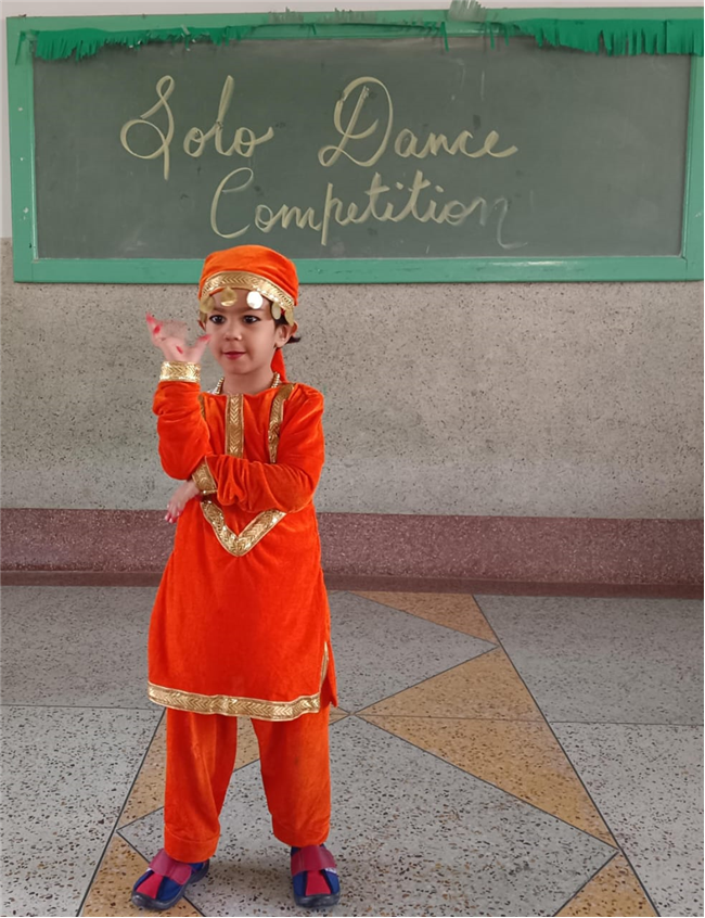 Dance competition - Nursery students