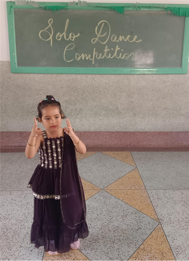 Dance competition - Nursery students