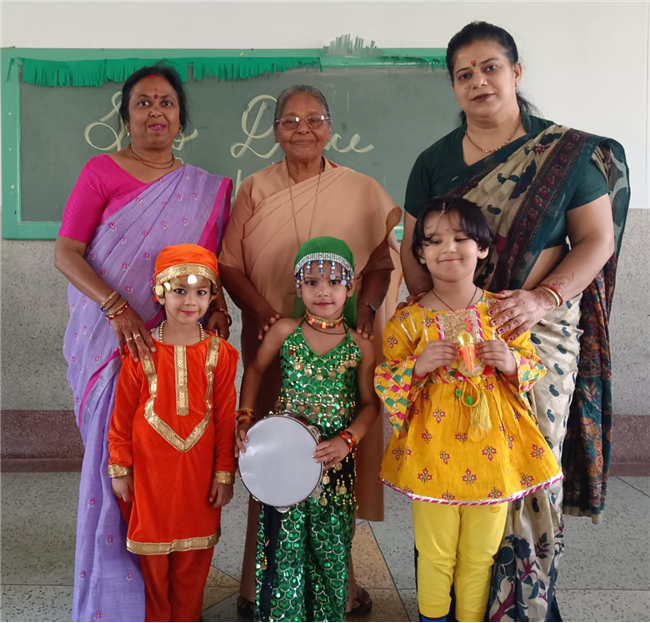 Dance competition - Nursery students