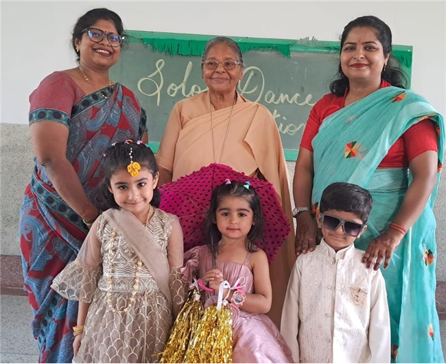 Dance competition - Nursery students
