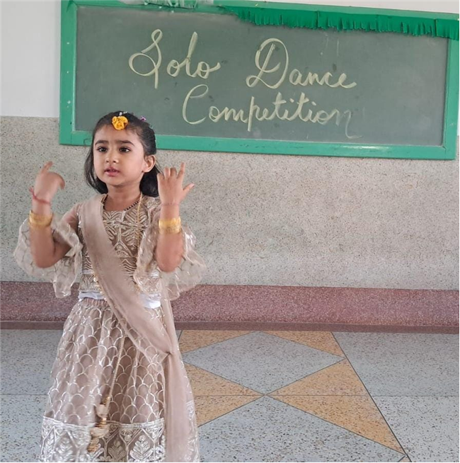 Dance competition - Nursery students