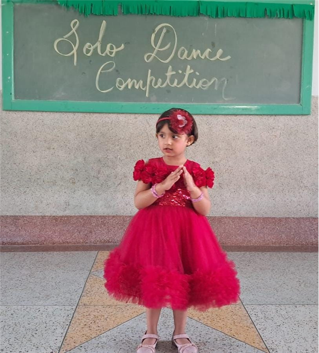 Dance competition - Nursery students