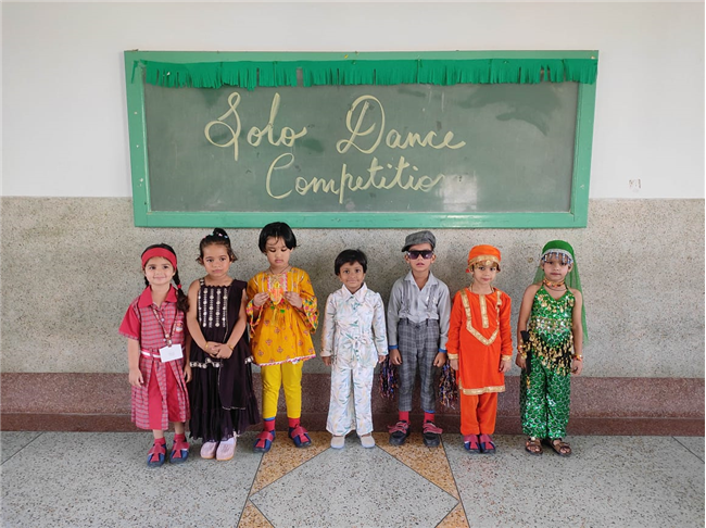 Dance competition - Nursery students