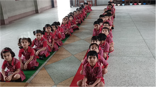 Pre-Primary Classes Activities - July 2025