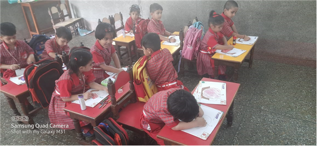 Pre-Primary Classes Activities - July 2025