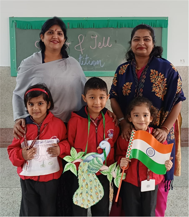 Show and Tell Competition - Pre-Primary Classes