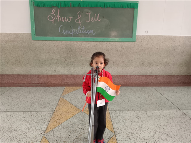 Show and Tell Competition - Pre-Primary Classes