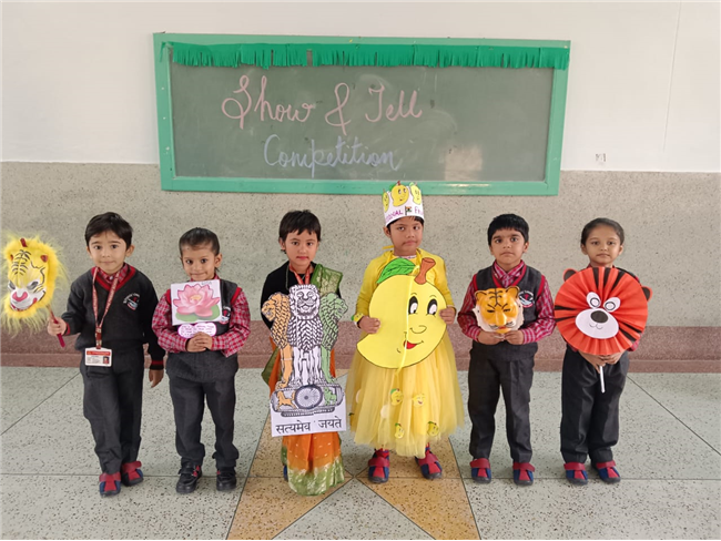 Show and Tell Competition - Pre-Primary Classes