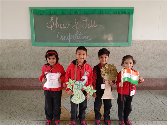 Show and Tell Competition - Pre-Primary Classes