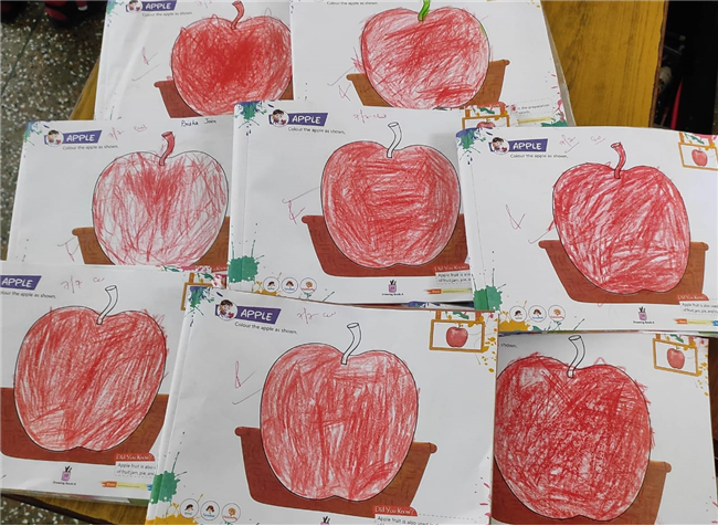 Pre-Primary Classes Activities - July 2025