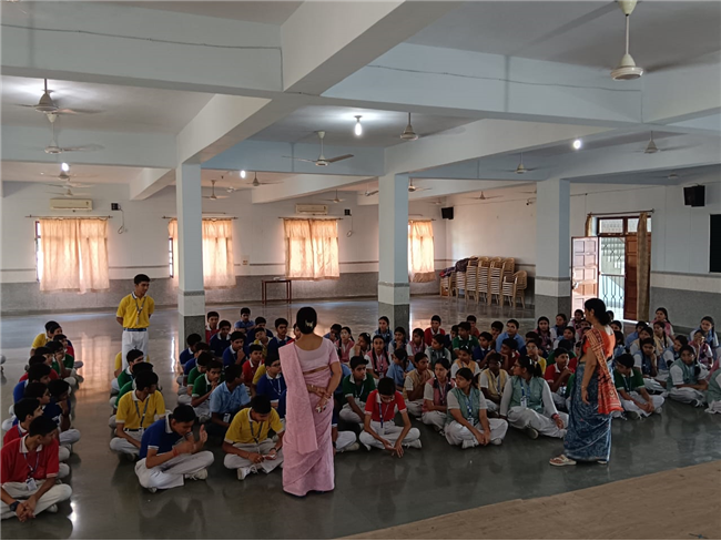Motivational talk of Class IX