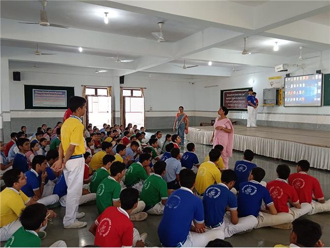 Motivational talk of Class IX