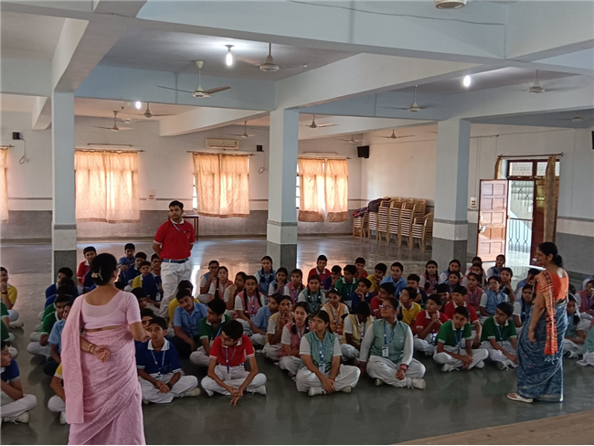 Motivational talk of Class IX